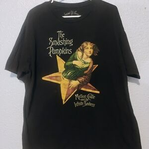 Black Smashing Pumpkins Music Band Album Tee - Short Sleeve XL
